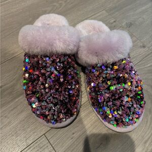 UGG Purple Sequin Women's Slippers